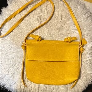 Anthropologie Yellow Crossbody Bag